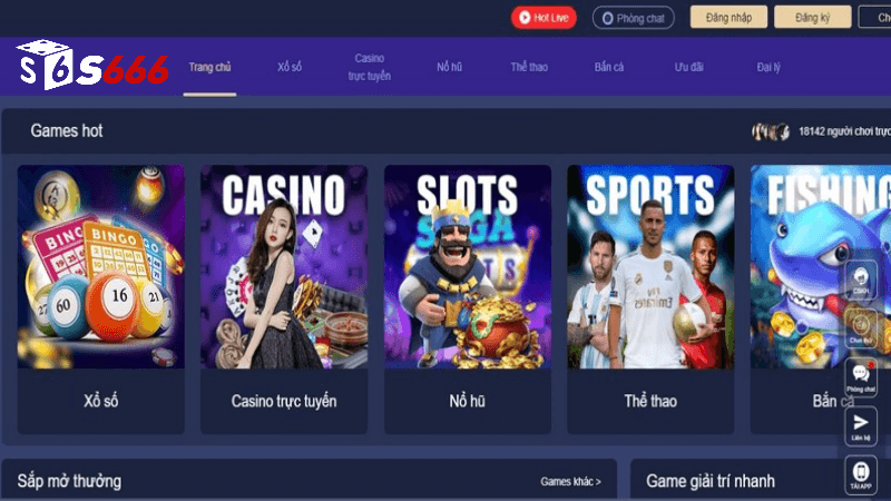 những trò chơi bài như Blackjack và Roulette