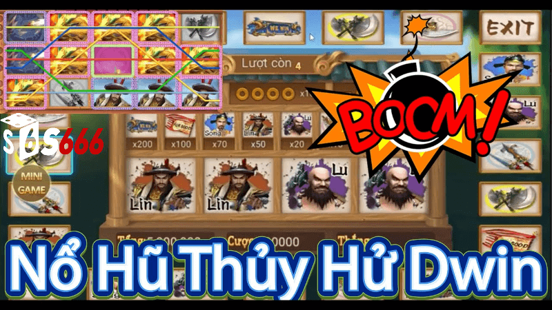 Sảnh game nổ hũ thủy hử s6666